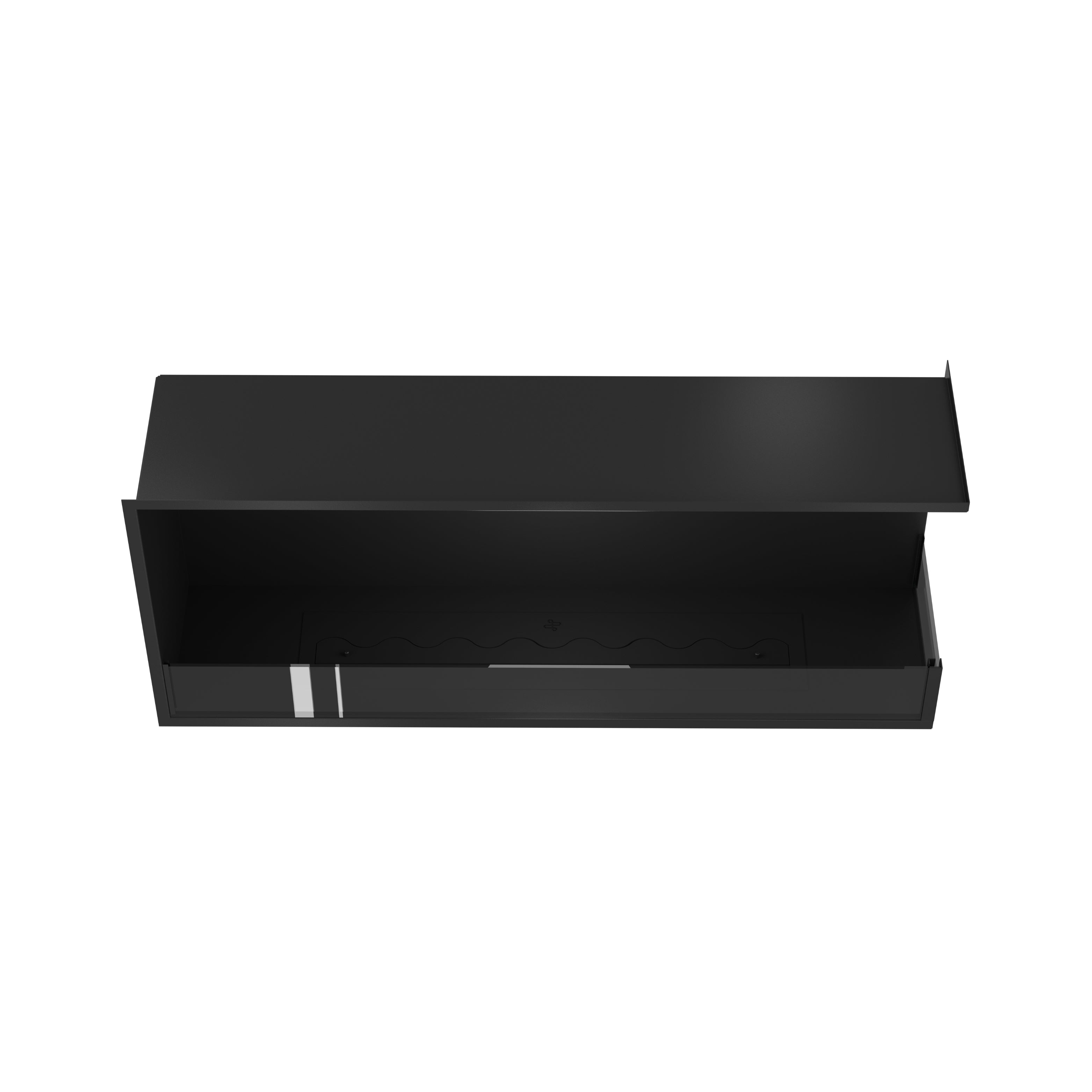 Image of Base Right Built-in Corner Fireplace 120 cm