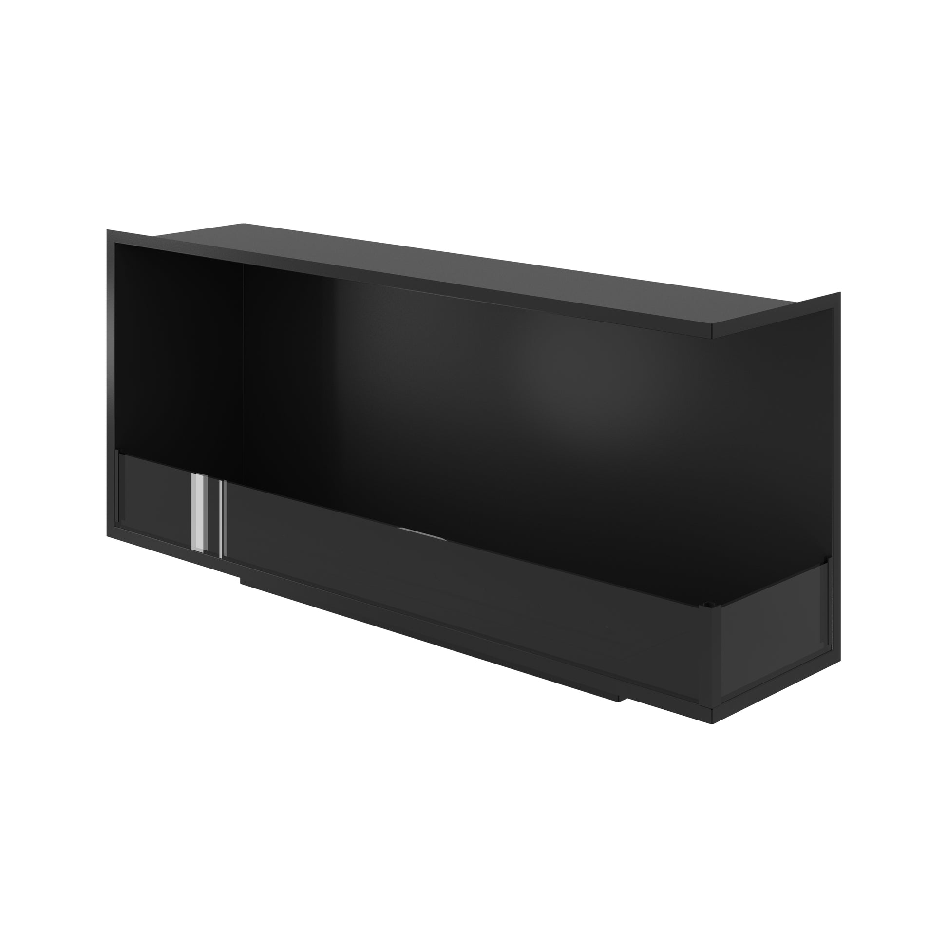 Base Right Built-in Corner Fireplace 120 cm