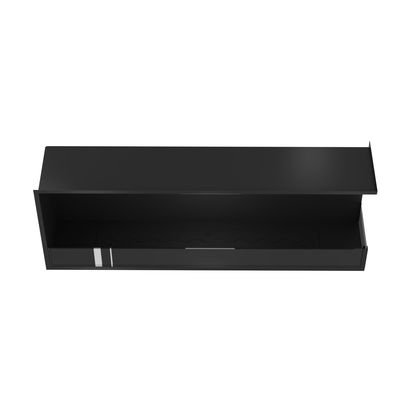 Base Right Built-in Corner Fireplace 140 cm