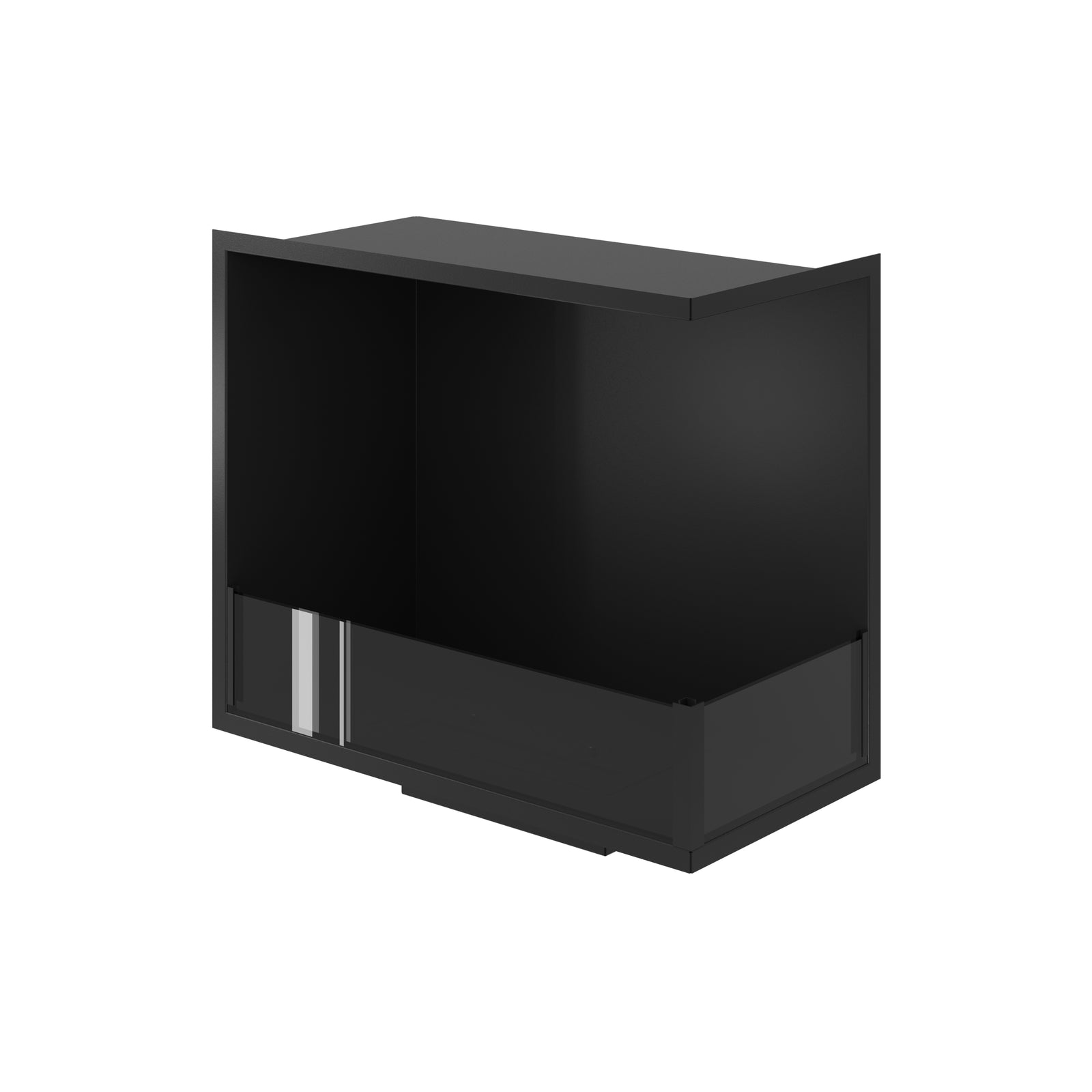 Base Right Built-in Corner Fireplace 60 cm