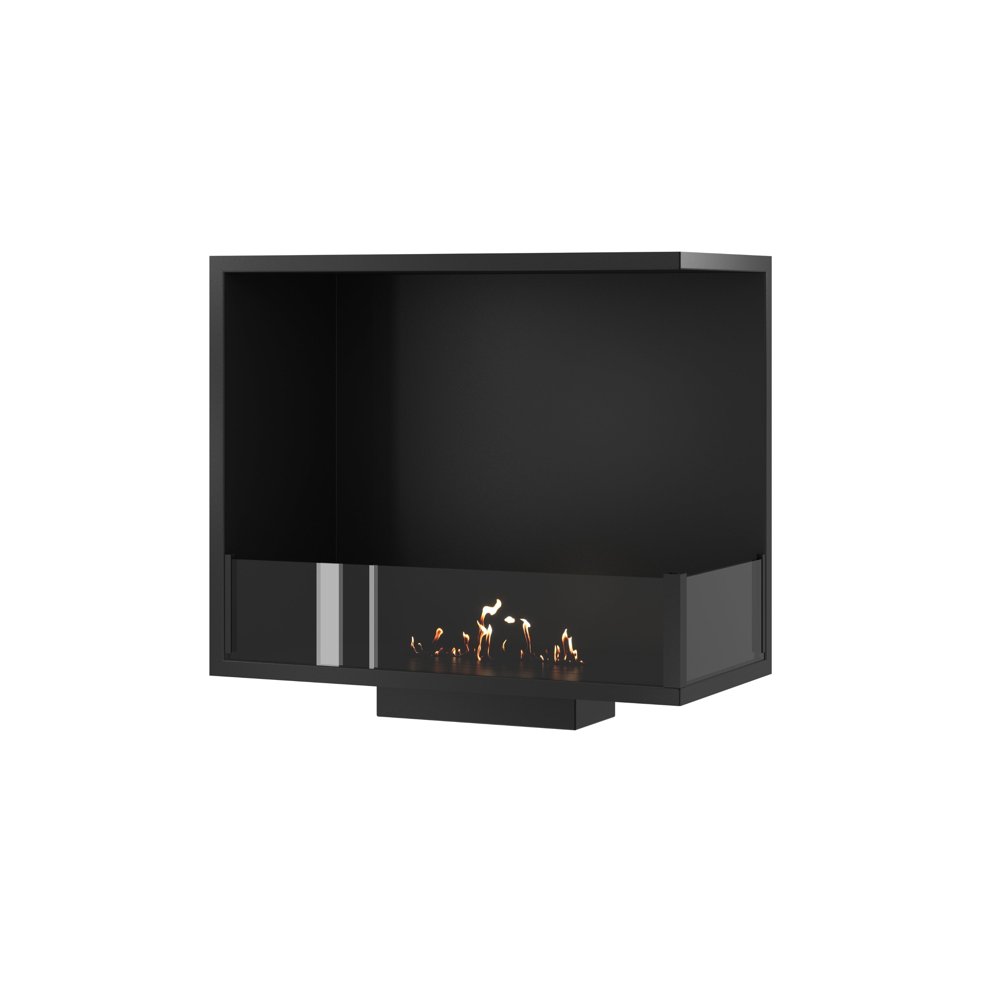 Image of Base Right Built-in Corner Fireplace 60 cm