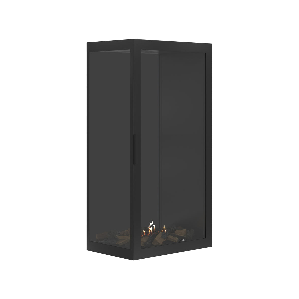 Base Vertical Corner Left Full Glass 60 x 140 cm