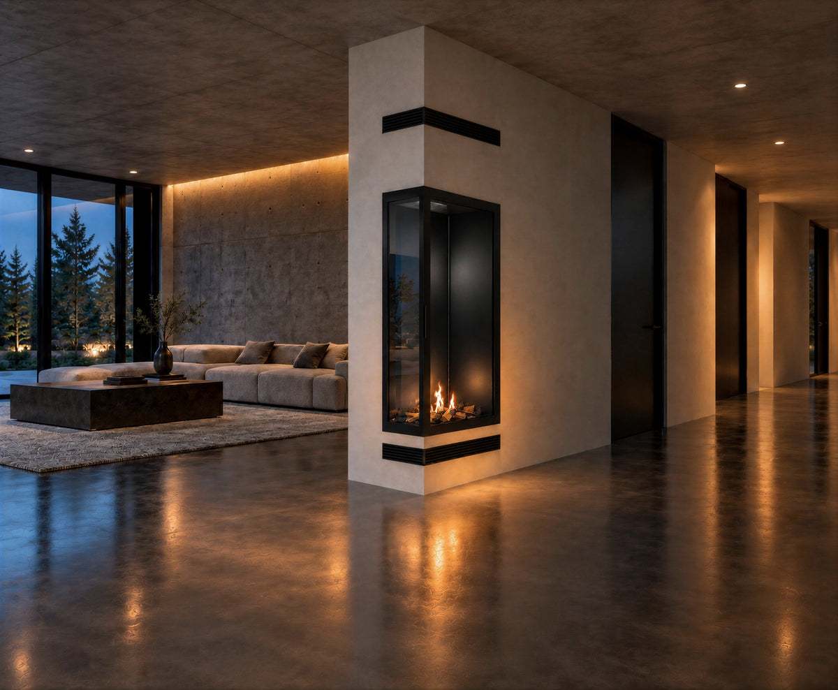 Base Vertical Corner Left  Full Glass 60 x 180 cm
