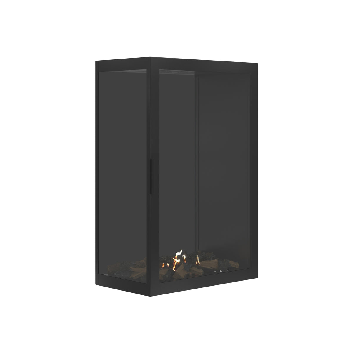 Base Vertical Corner Left Full Glass 70 x 120 cm
