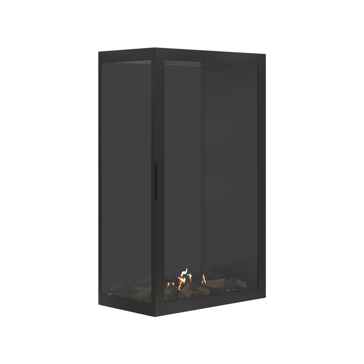 Base Vertical Corner Left Full Glass 70 x 140 cm