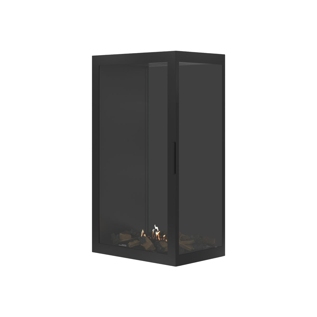 Base Vertical Corner Right Full Glass 60 x 120 cm