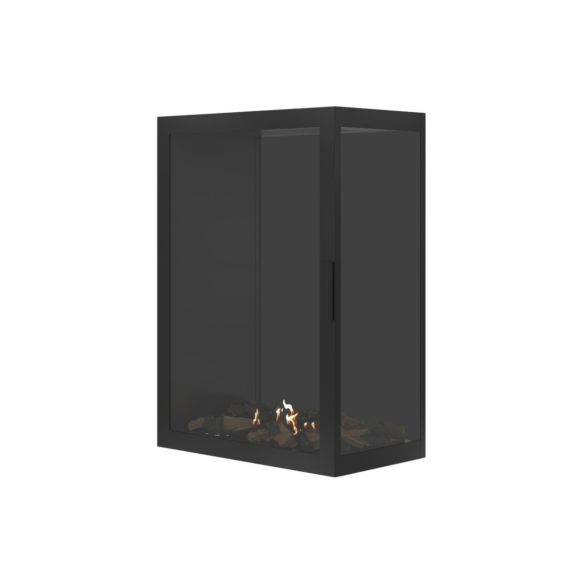 Base Vertical Corner Right Full Glass 70 x 100 cm