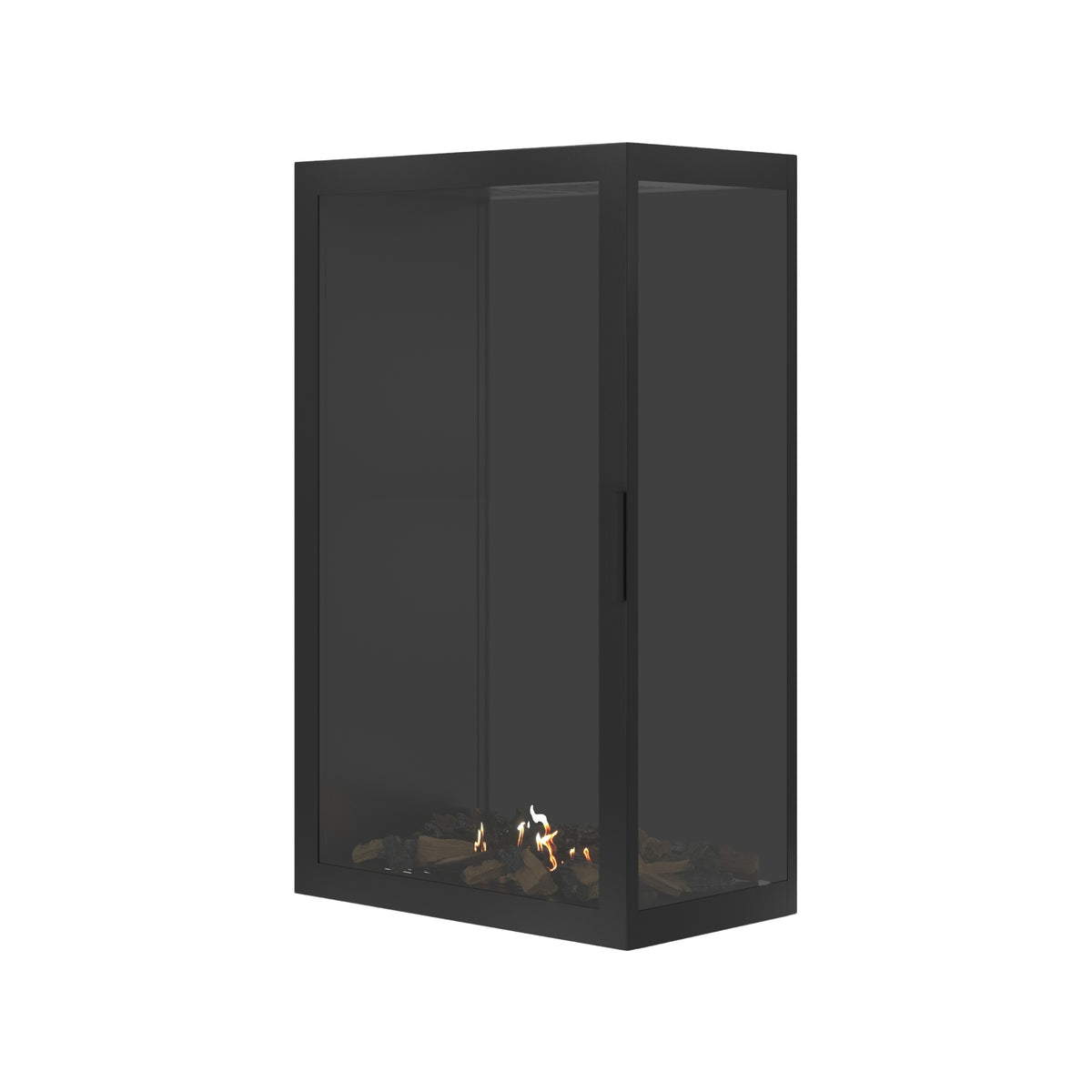 Base Vertical Corner Right Full Glass 70 x 140 cm