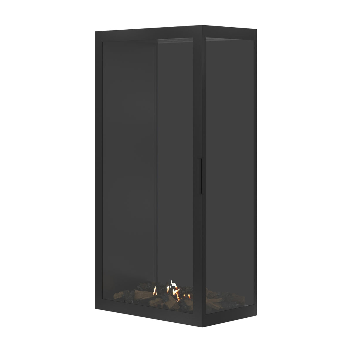 Base Vertical Corner Right Full Glass 70 x 180 cm