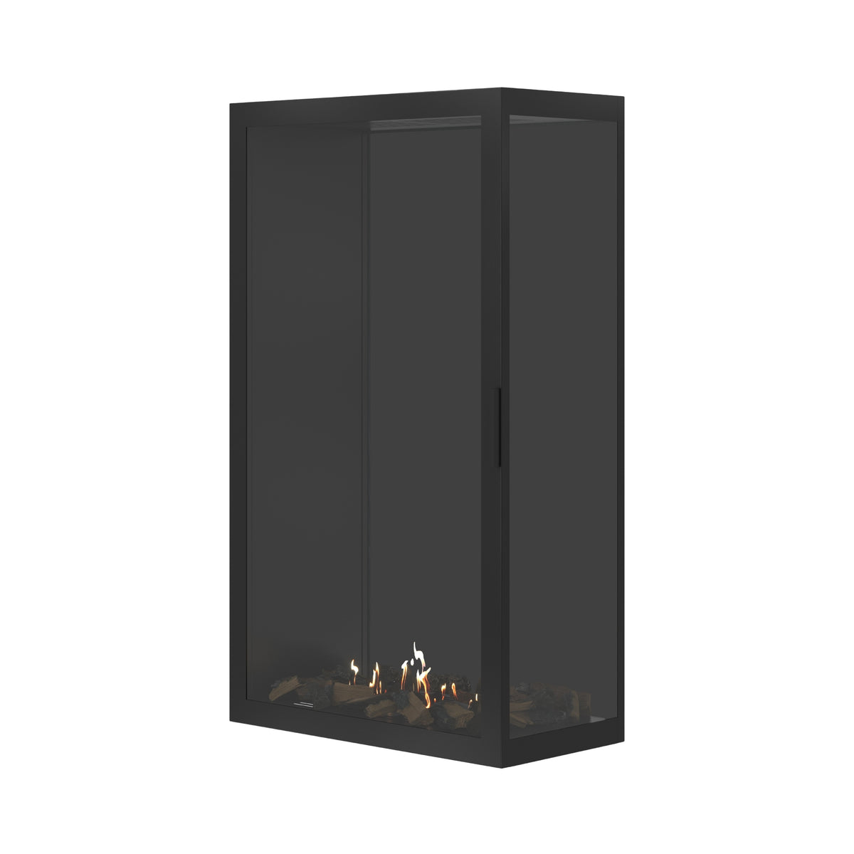 Base Vertical Corner Right Full Glass 80 x 160 cm