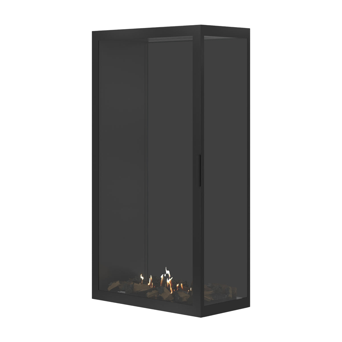 Base Vertical Corner Right Full Glass 80 x 180 cm