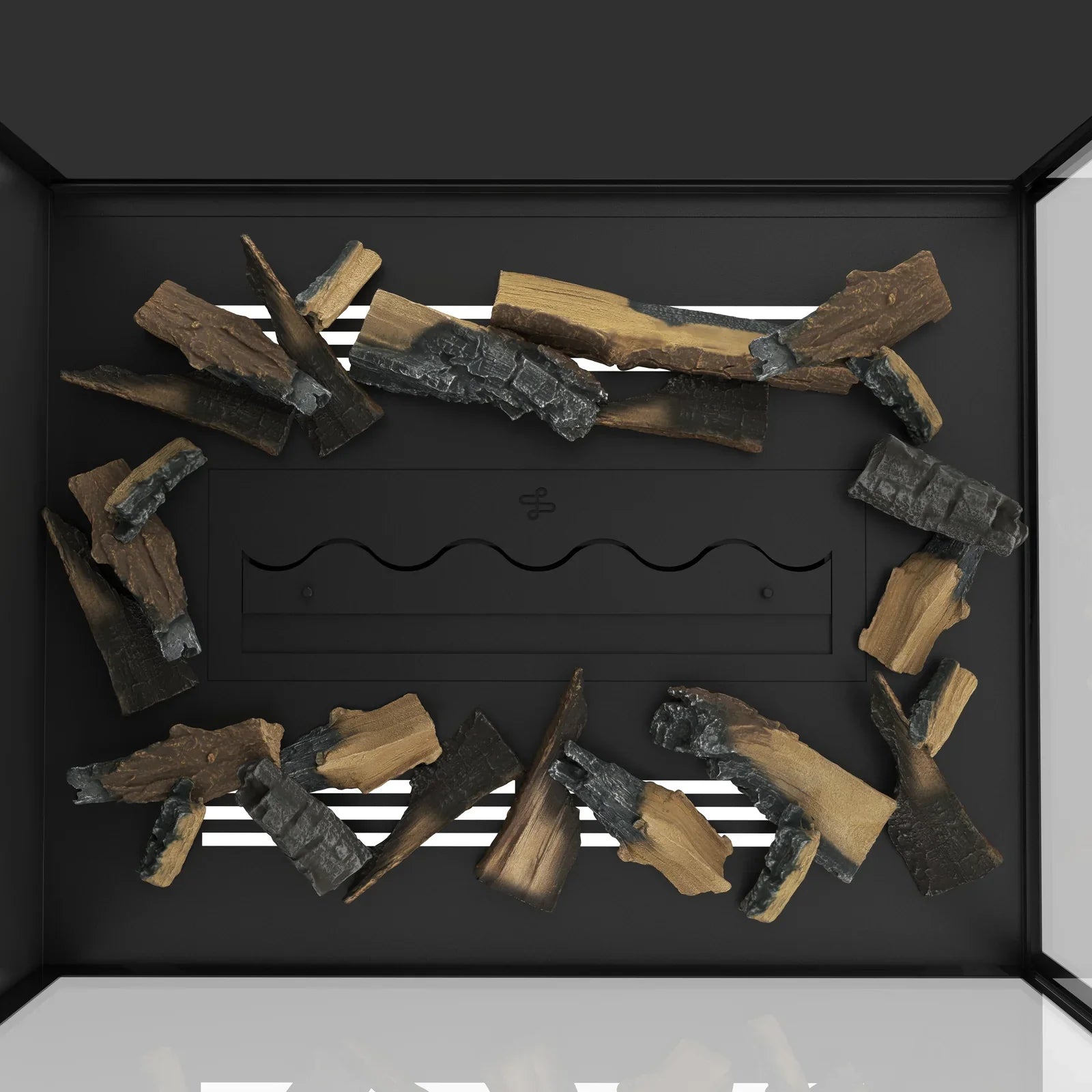 Image of Base Vertical Corner Right Full Glass 80 x 140 cm