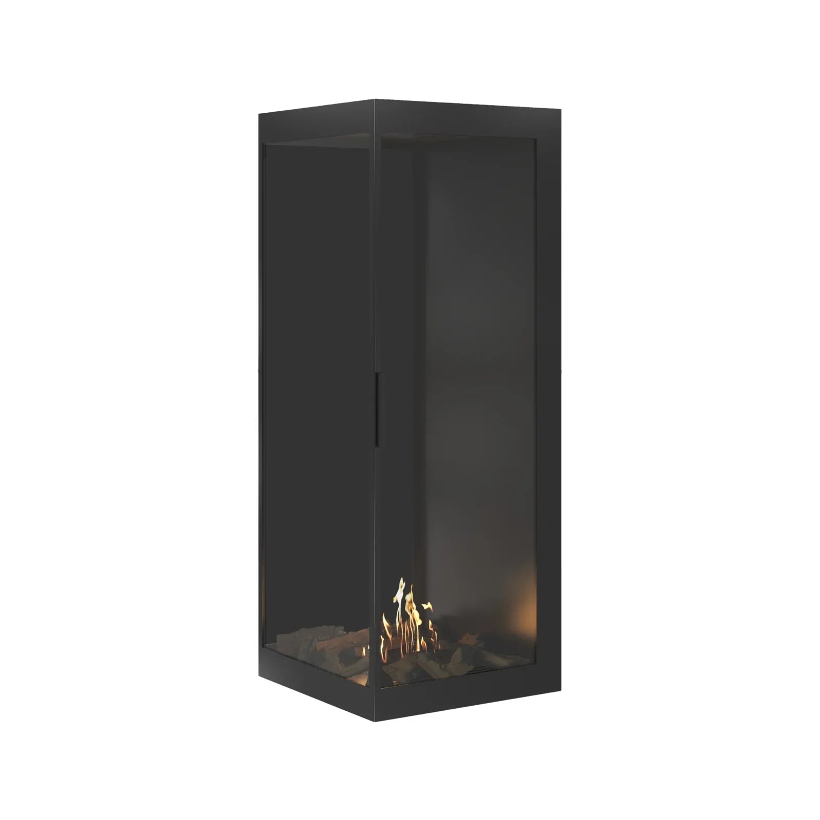 Image of Base Vertical Corner Left Full Glass 60 x 140 cm
