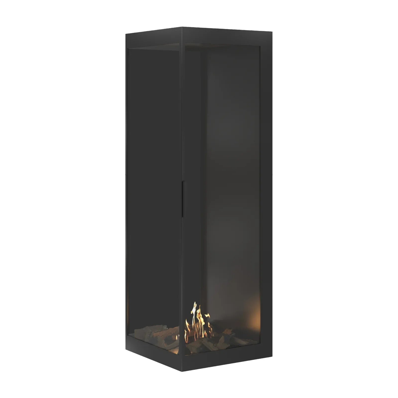 Image of Base Vertical Corner Left  Full Glass 60 x 180 cm