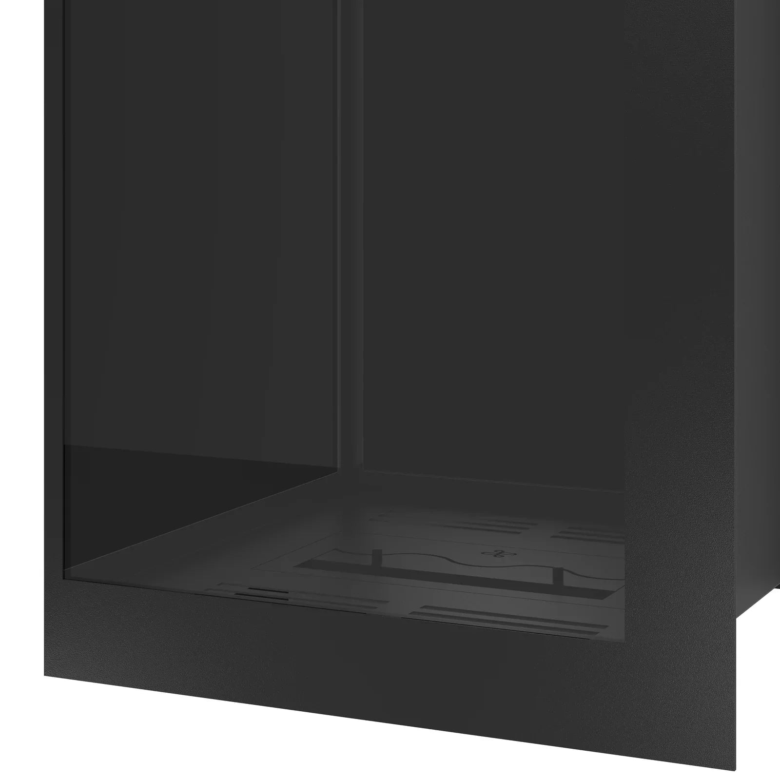 Image of Base Vertical Corner Right Full Glass 70 x 200 cm