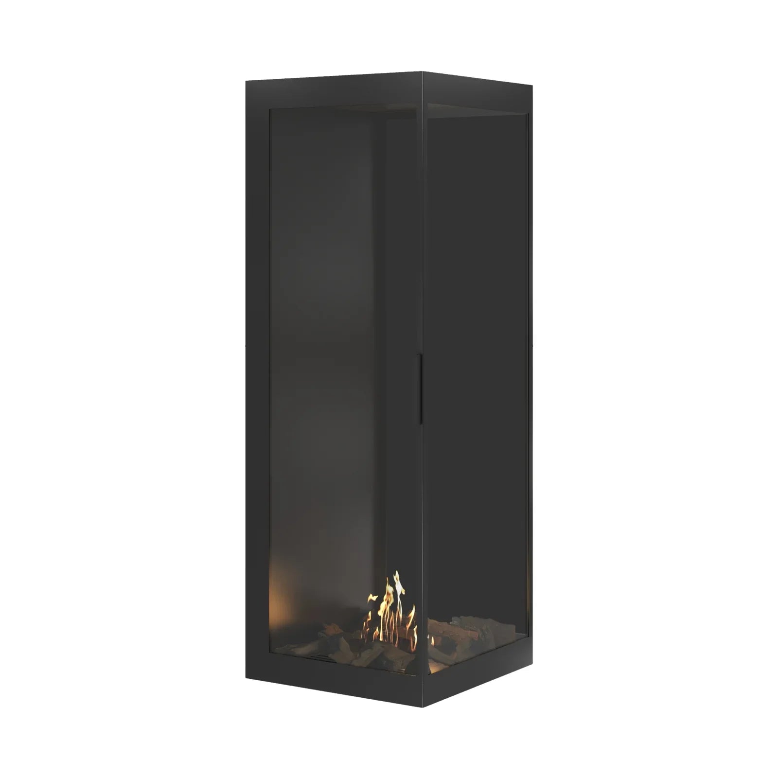 Image of Base Vertical Corner Right Full Glass 60 x 160 cm