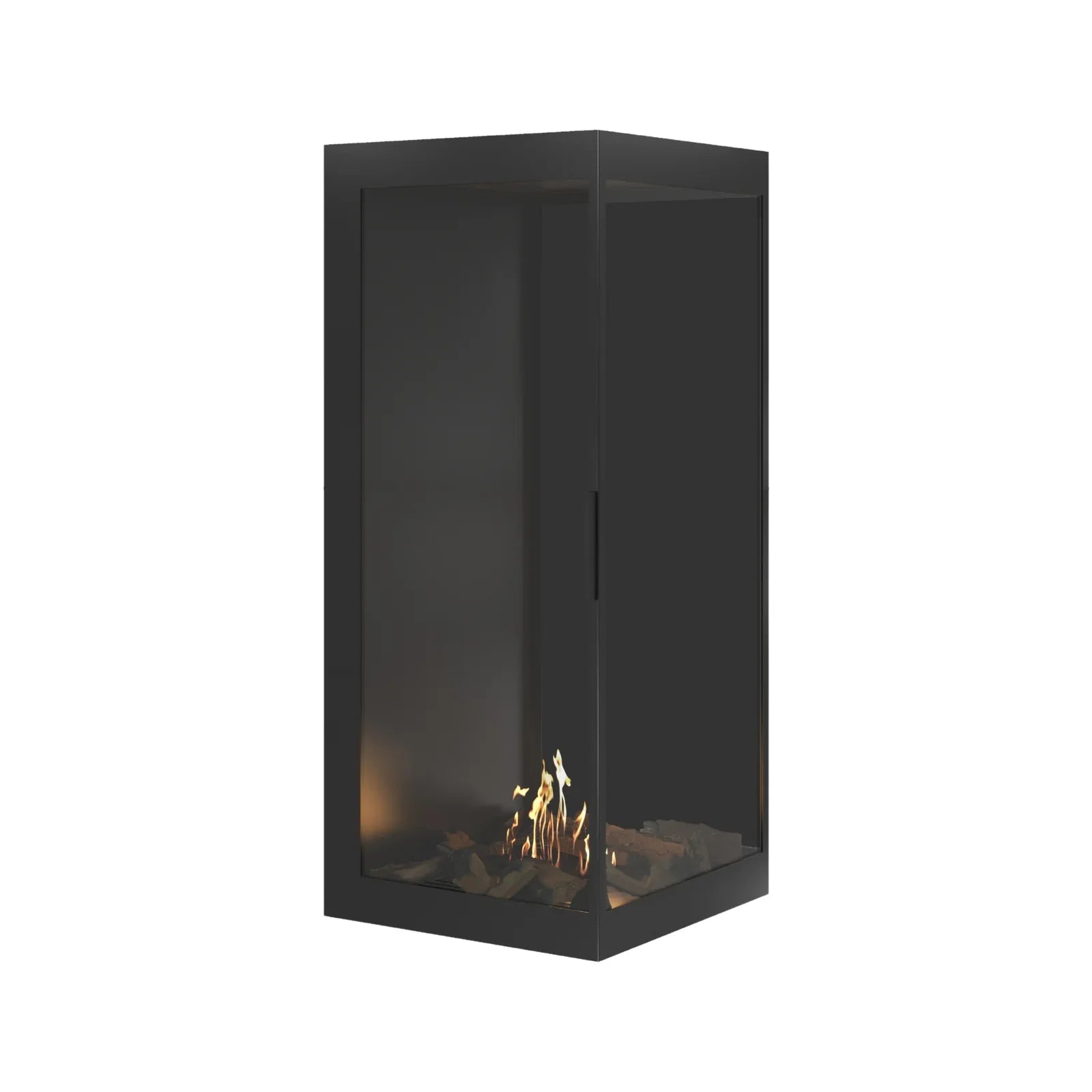 Image of Base Vertical Corner Right Full Glass 70 x 140 cm