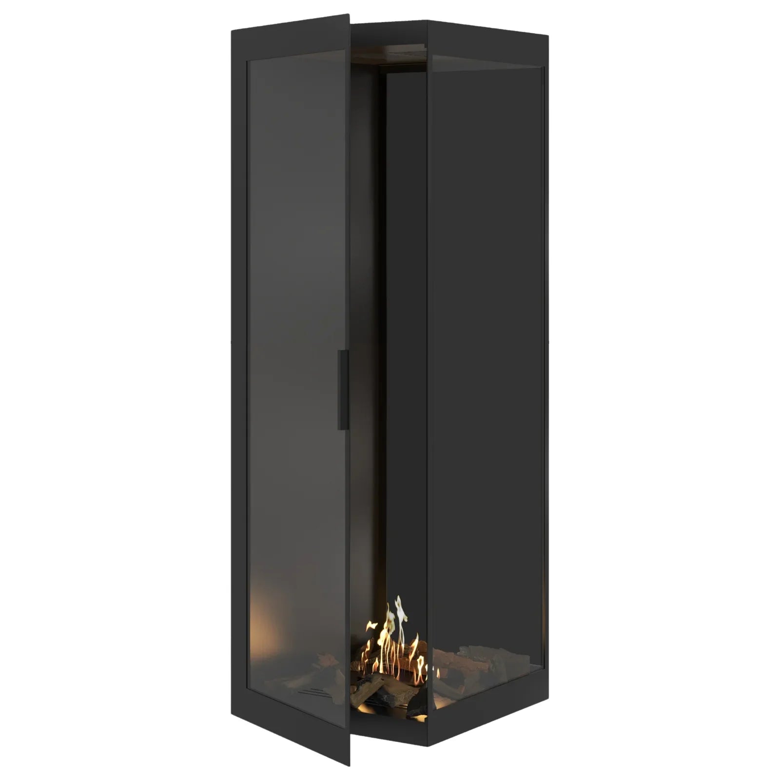 Base Vertical Corner Right Full Glass 70 x 200 cm