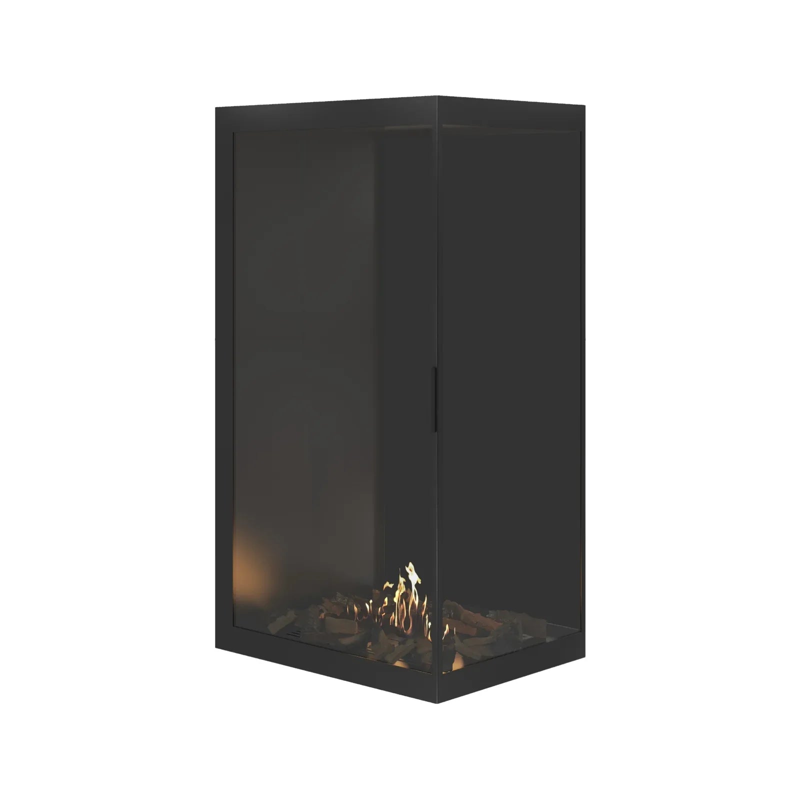 Base Vertical Corner Right Full Glass 80 x 140 cm