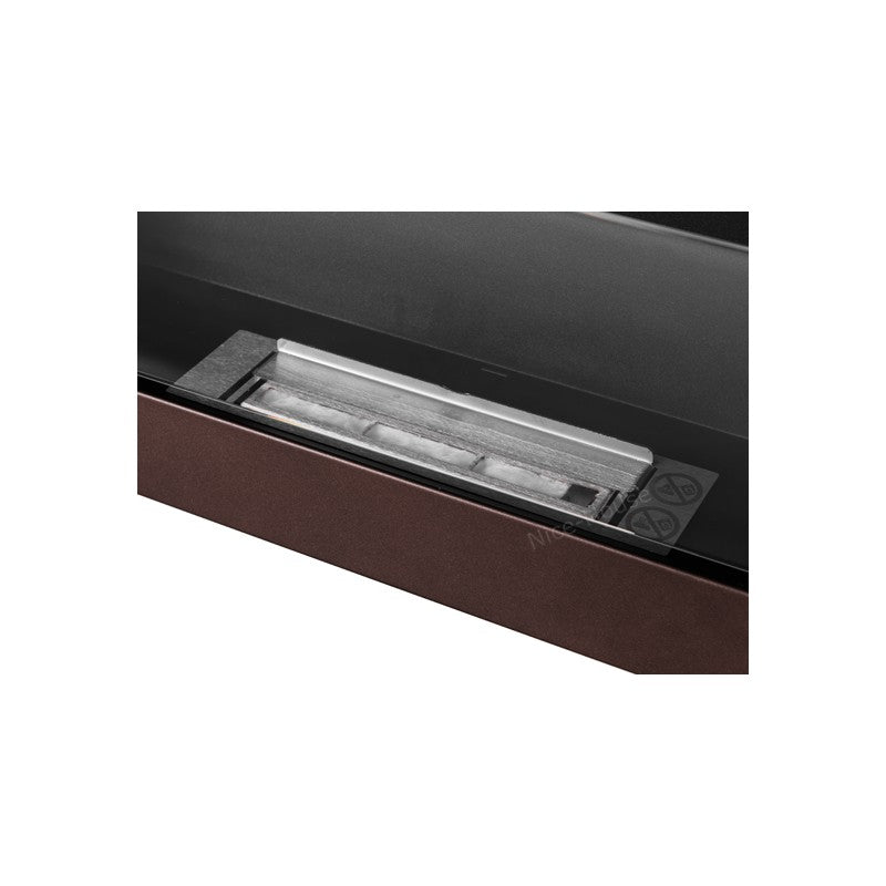 Bio Ethanol Built-In - Wall Fireplace Brown 65 cm