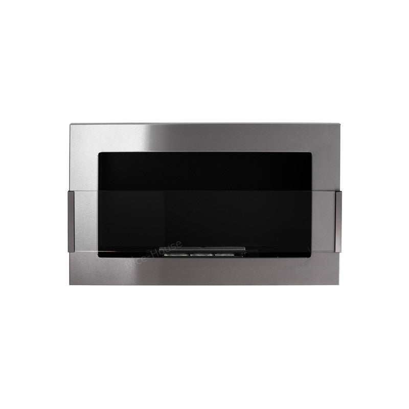 Bio Ethanol Built-In - Wall Fireplace Inox 65 cm