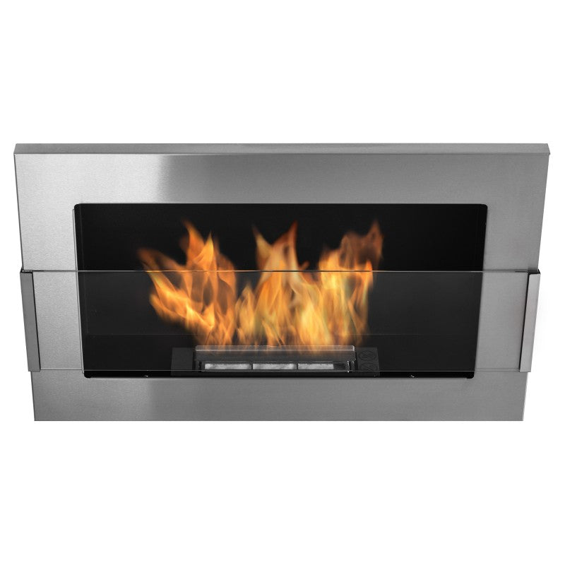 Bio Ethanol Built-In - Wall Fireplace Inox 65 cm