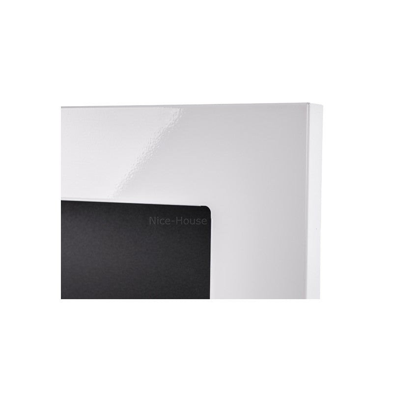 Bio Ethanol Built-In - Wall Fireplace White 90 cm