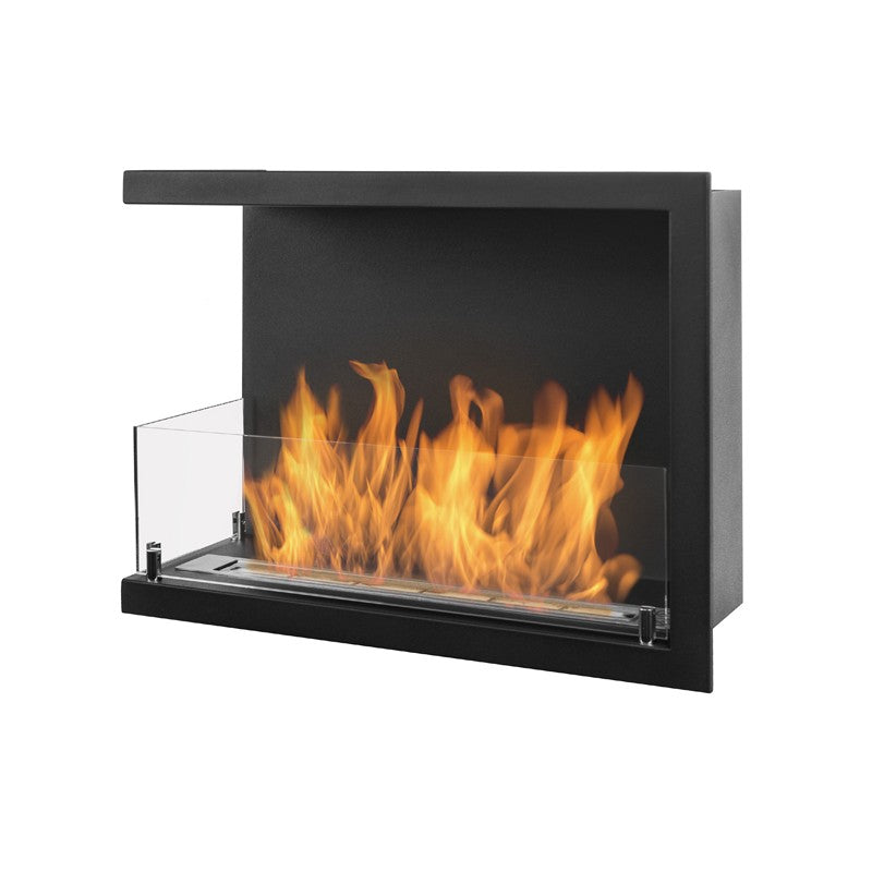 Bio Ethanol Corner L Bild In Fireplace 60 cm