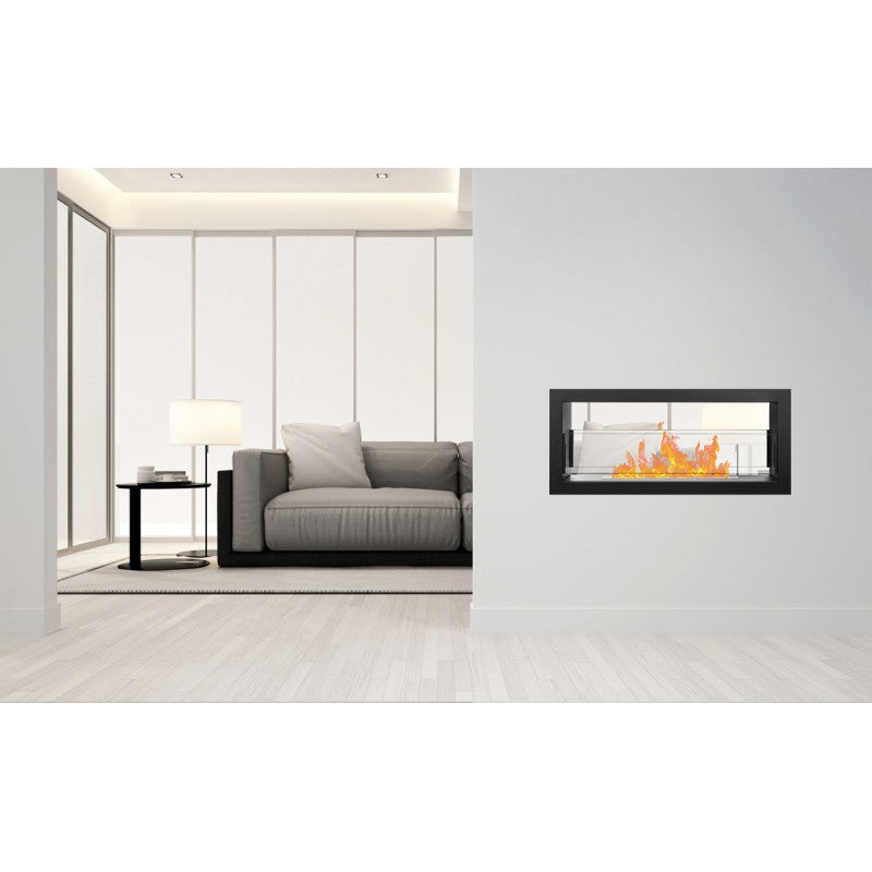 Bio Ethanol Double-Sided Biofireplace 90 cm