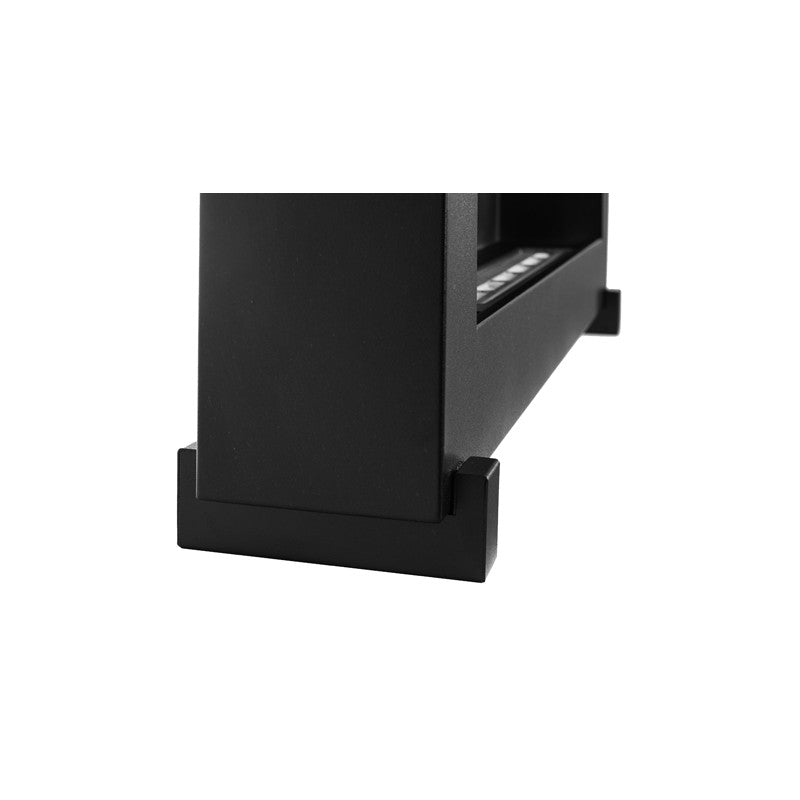 Bio Ethanol Standing - Wall Fireplace Black Box 90 cm