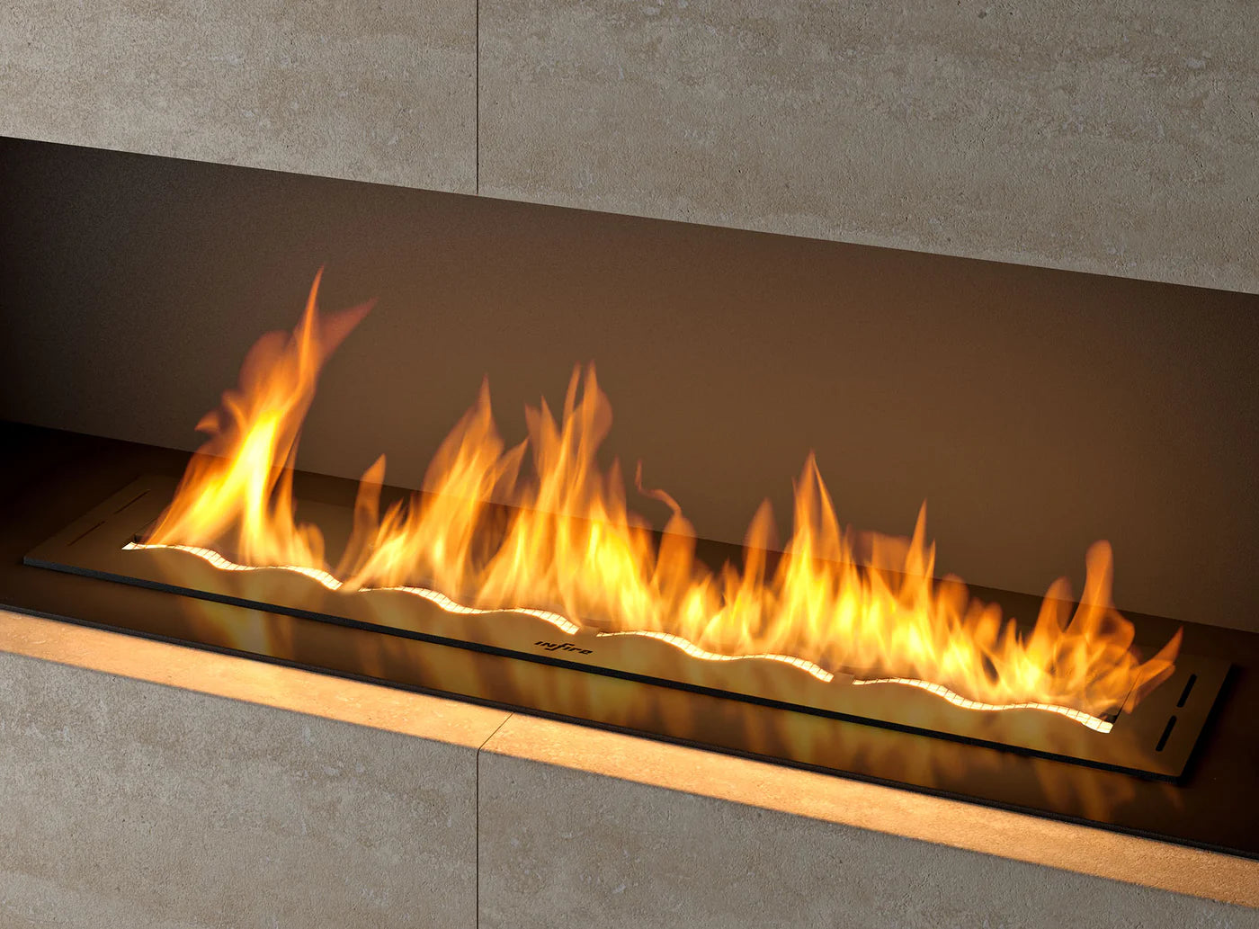 Bio Ethanol Wave Burner 1000 mm