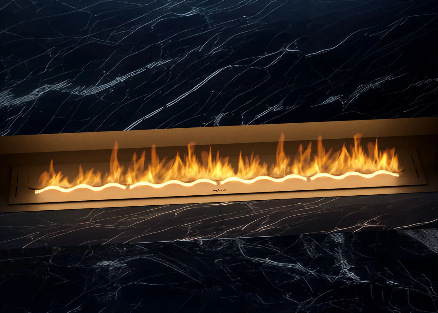 Bio Ethanol Wave Burner 1500 mm