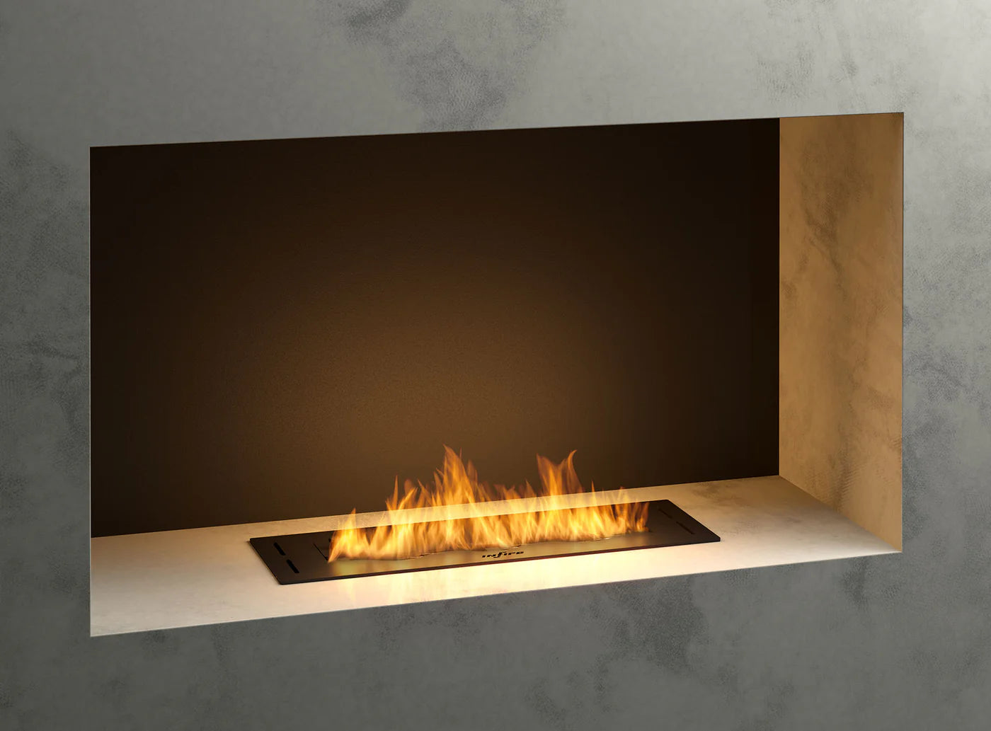 Bio Ethanol Wave Burner 500 mm