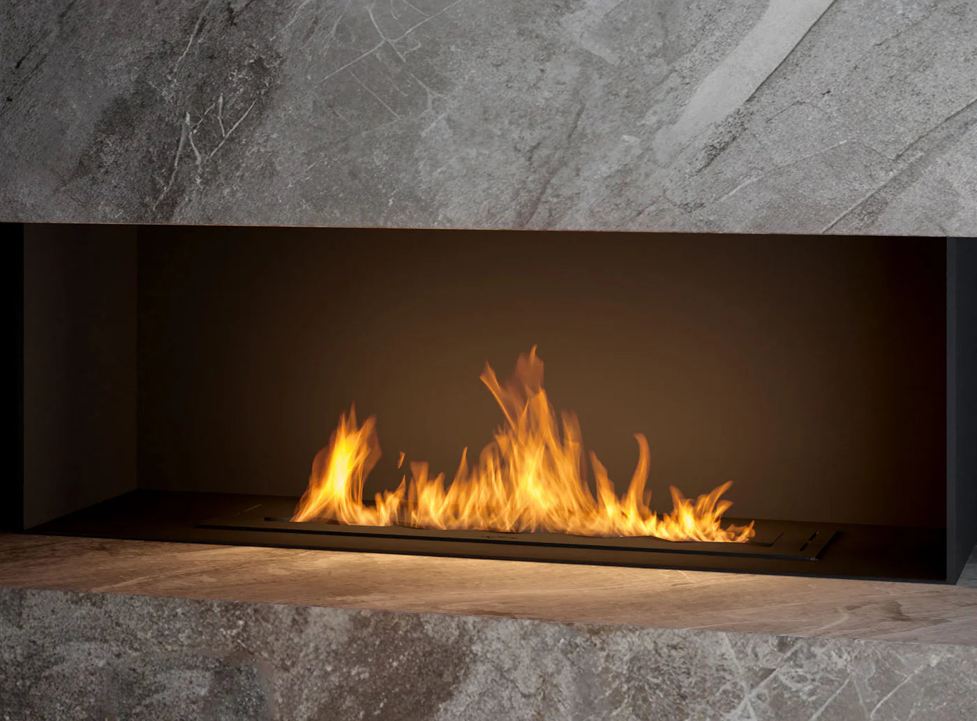 Bio Ethanol Wave Burner 800 mm