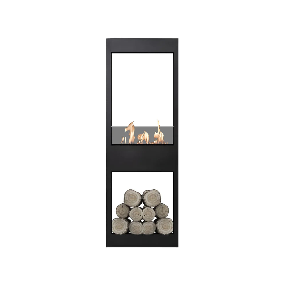 Blink Bio Ethanol Freestanding Fireplace H140 cm