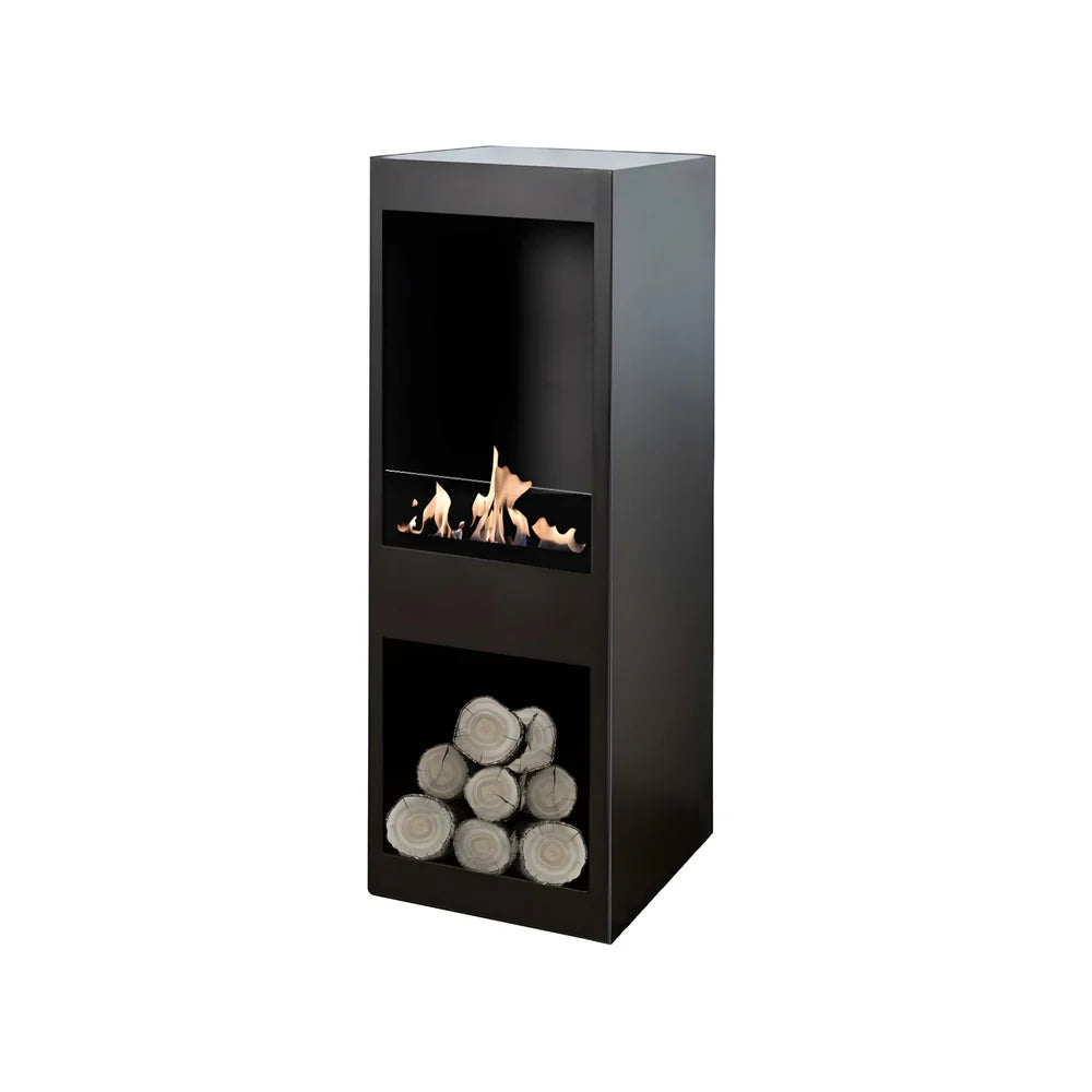 Blink Bio Ethanol Freestanding Fireplace H140 cm