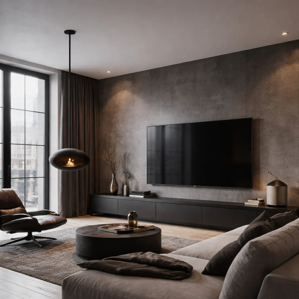 Image of Dale Bio Ethanol Ceiling Fireplace D60 cm