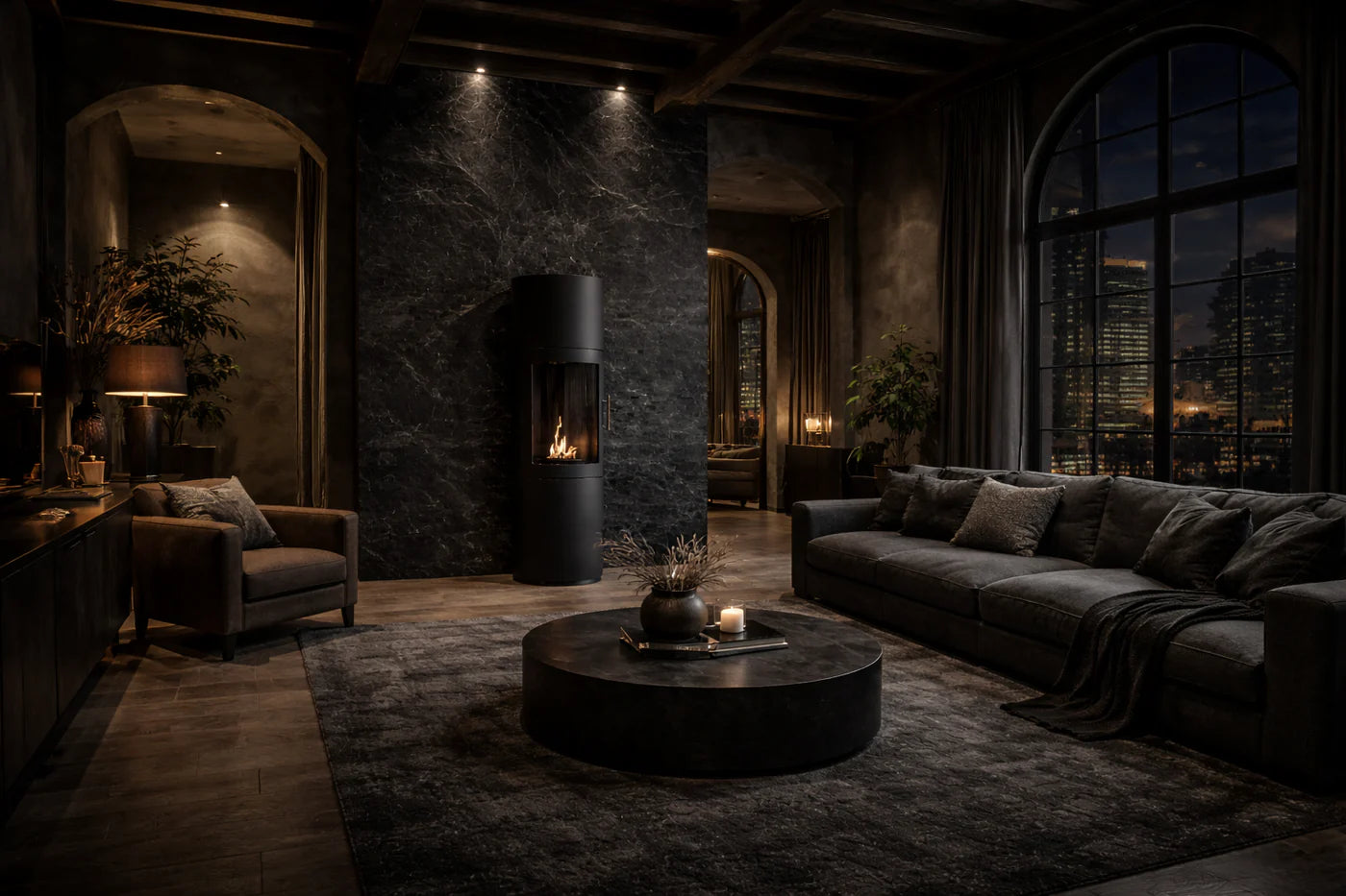 Image of Demira Freestanding Fireplace
