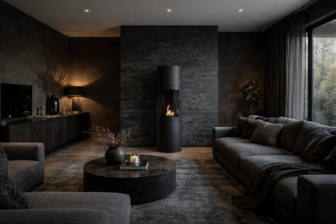 Image of Demira Freestanding Fireplace