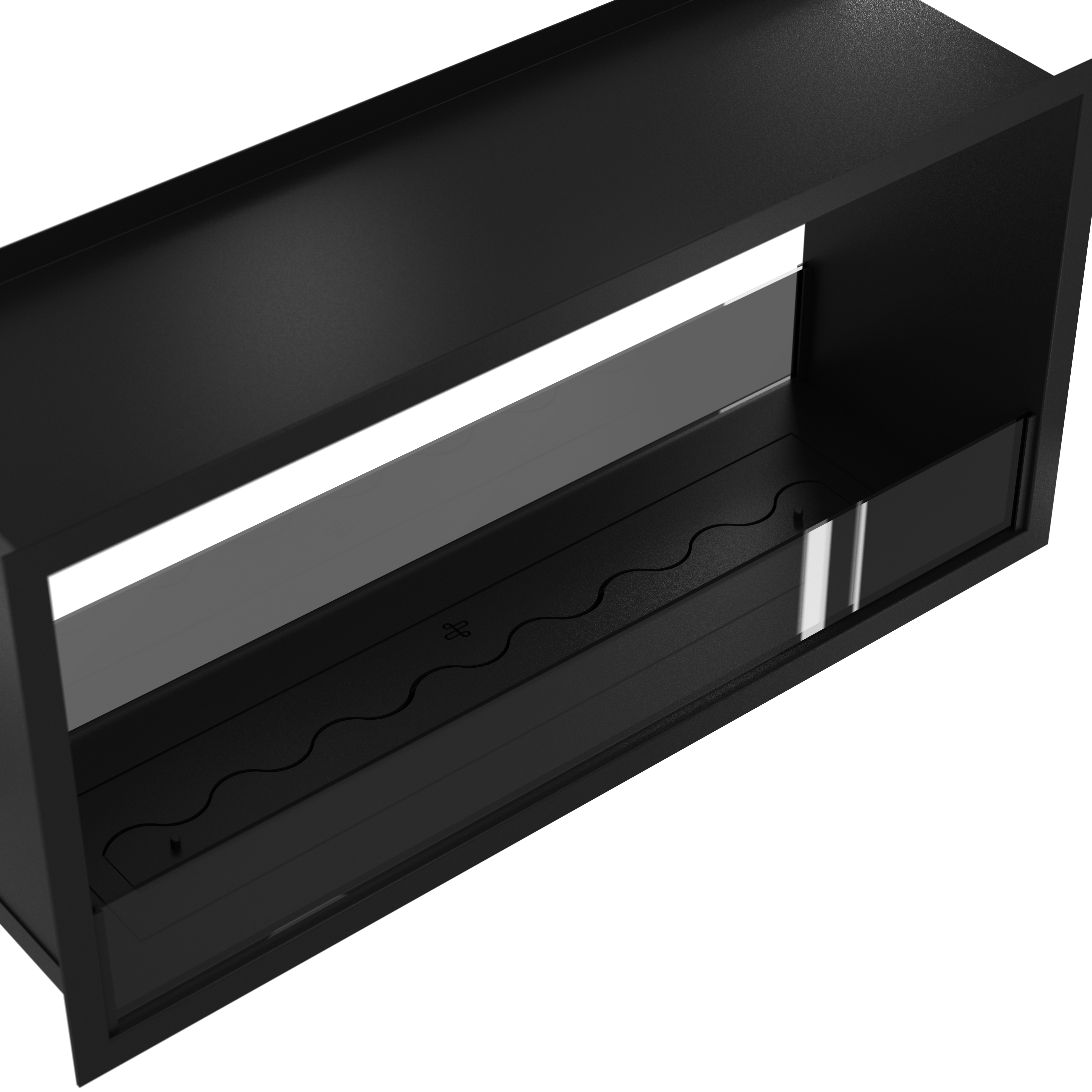 Image of Fame See-Through Bio Ethanol Fireplace 110 cm