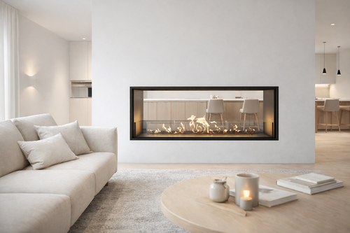 Fame See-Through Bio Ethanol Fireplace 150 cm