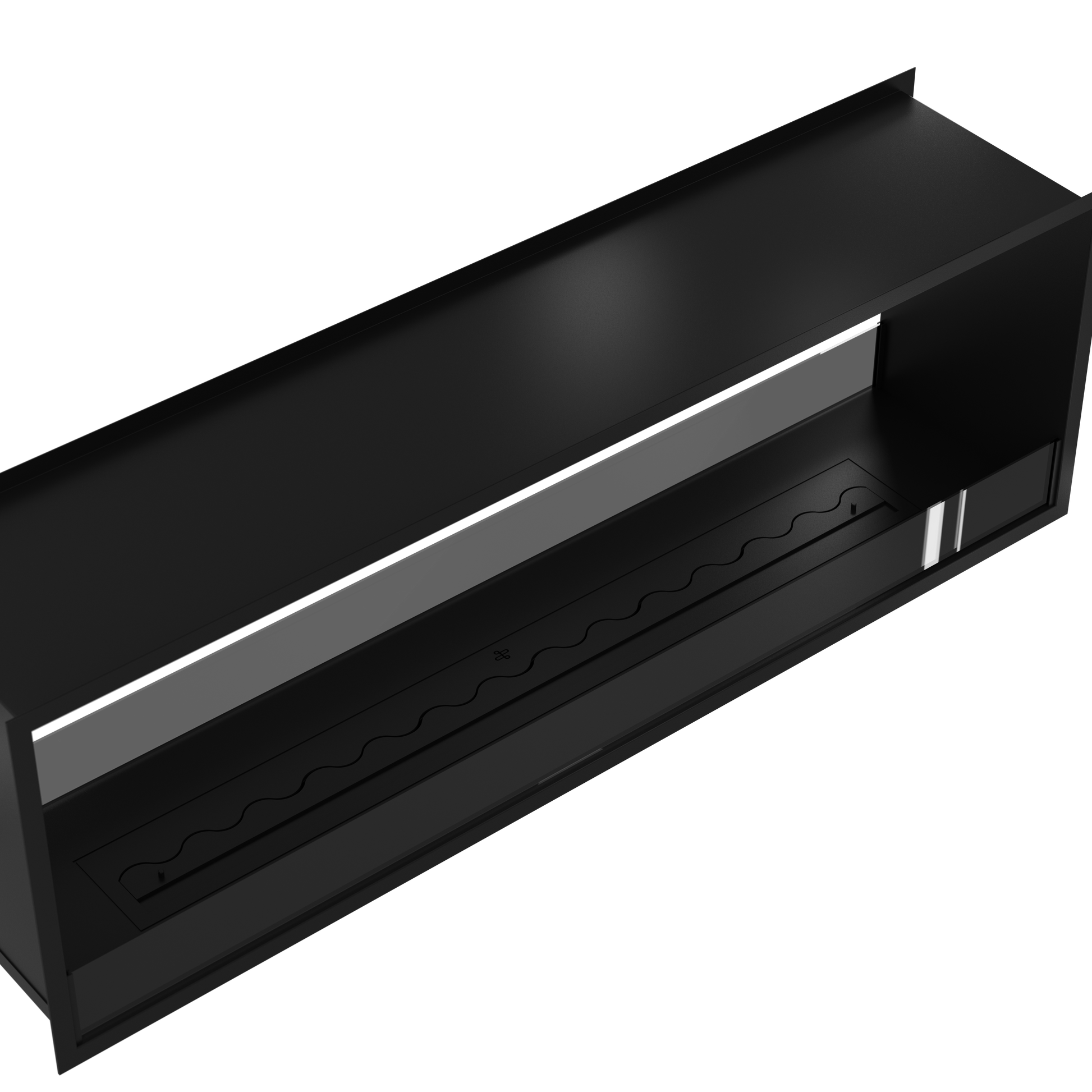 Fame See-Through Bio Ethanol Fireplace 190 cm