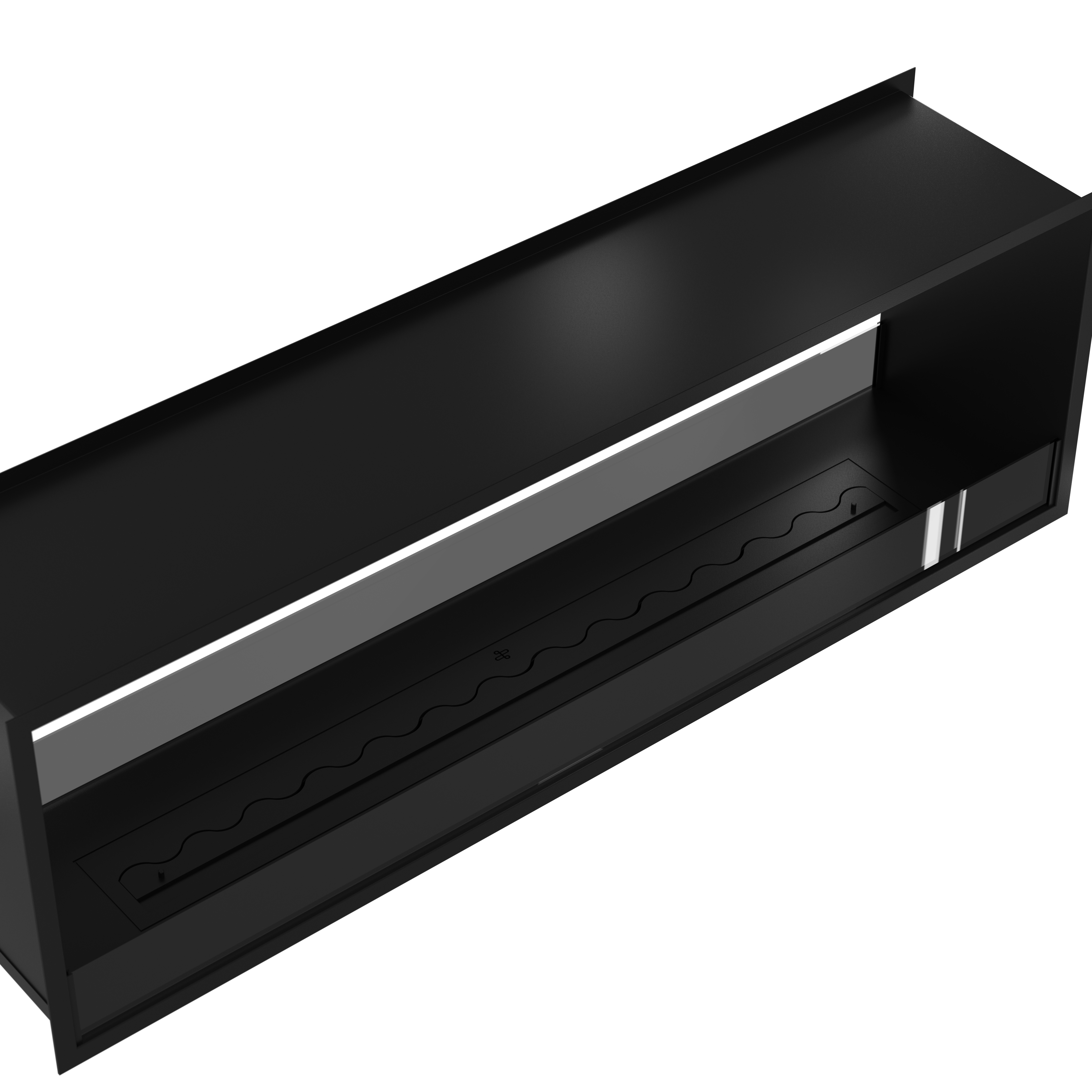 Image of Fame See-Through Bio Ethanol Fireplace 200 cm