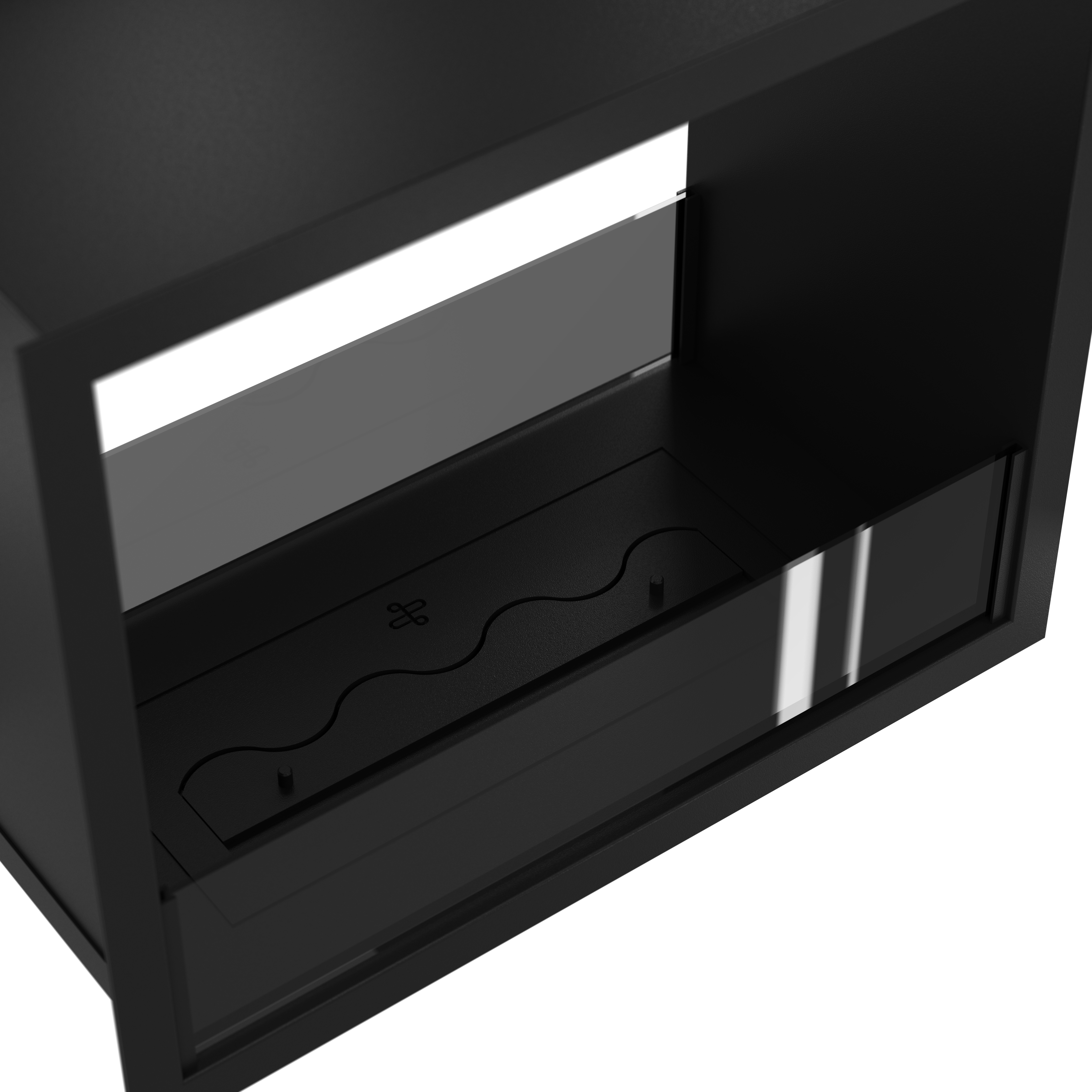 Image of Fame See-Through Bio Ethanol Fireplace 50 cm