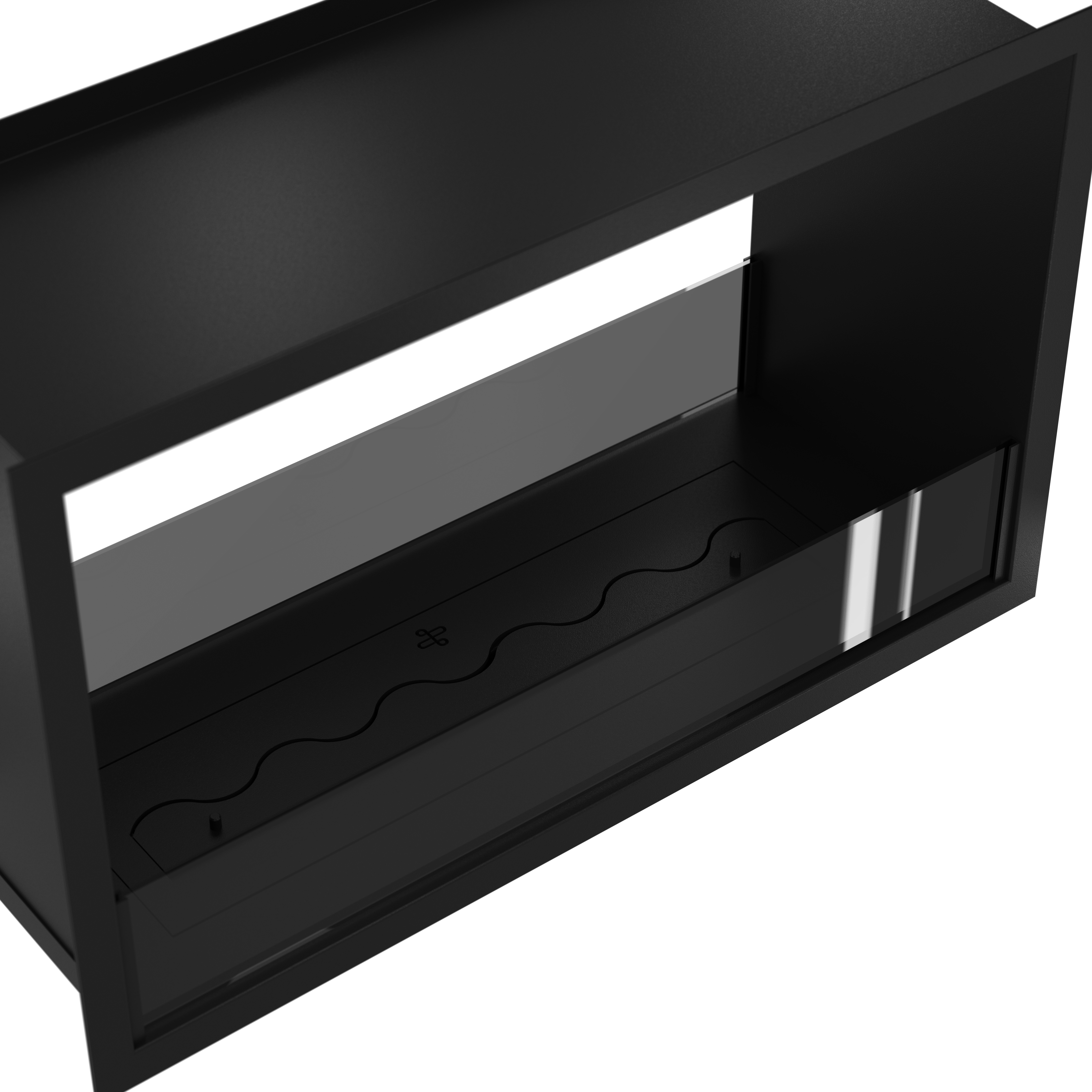 Image of Fame See-Through Bio Ethanol Fireplace 80 cm