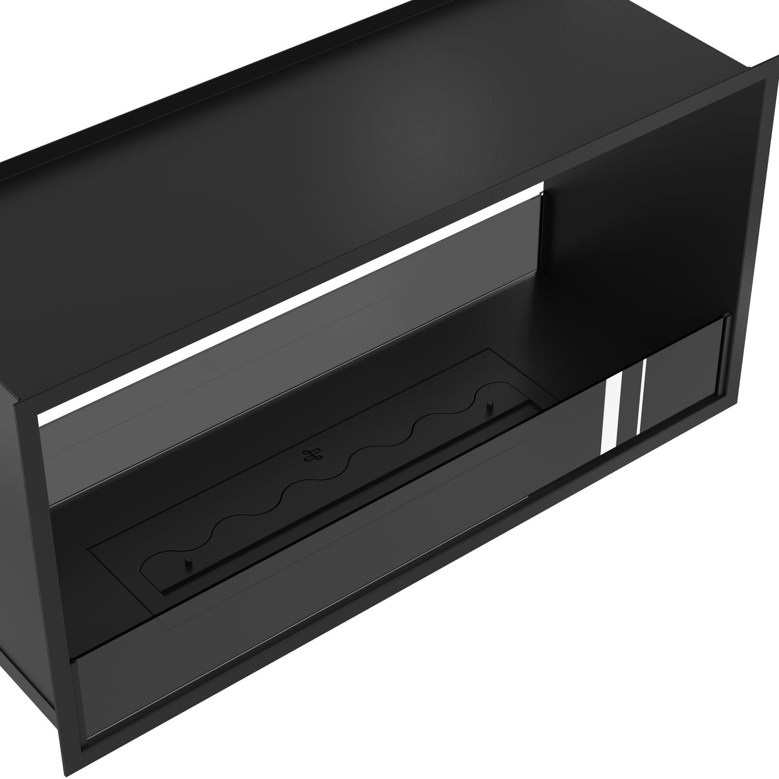 Fame See-Through Bio Ethanol Fireplace 100 cm