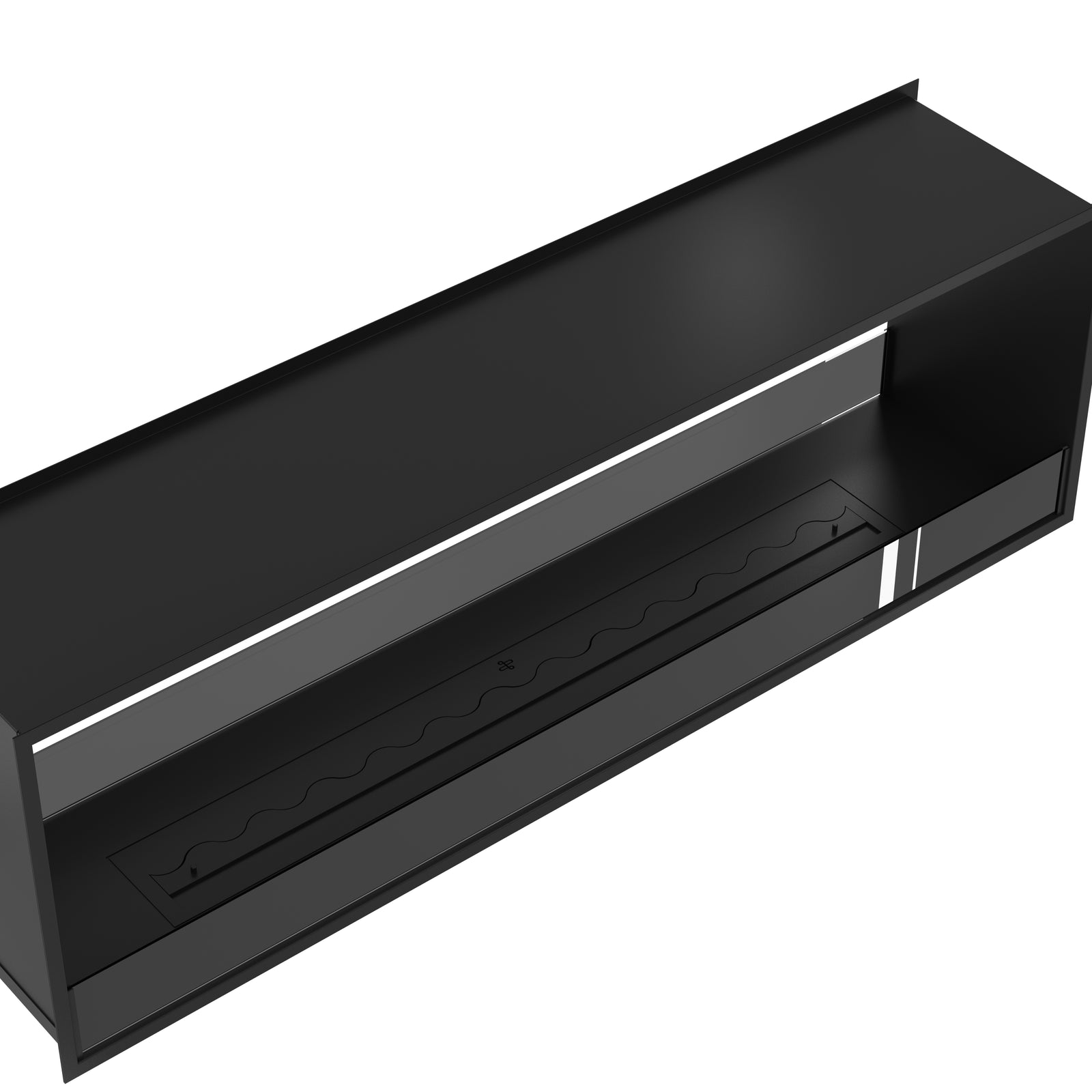 Fame See-Through Bio Ethanol Fireplace 200 cm