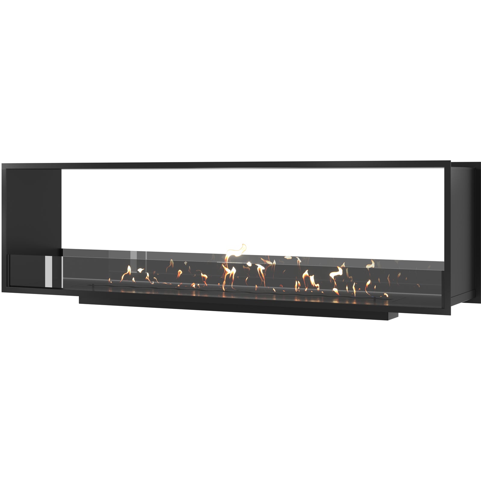 Fame See-Through Bio Ethanol Fireplace 200 cm