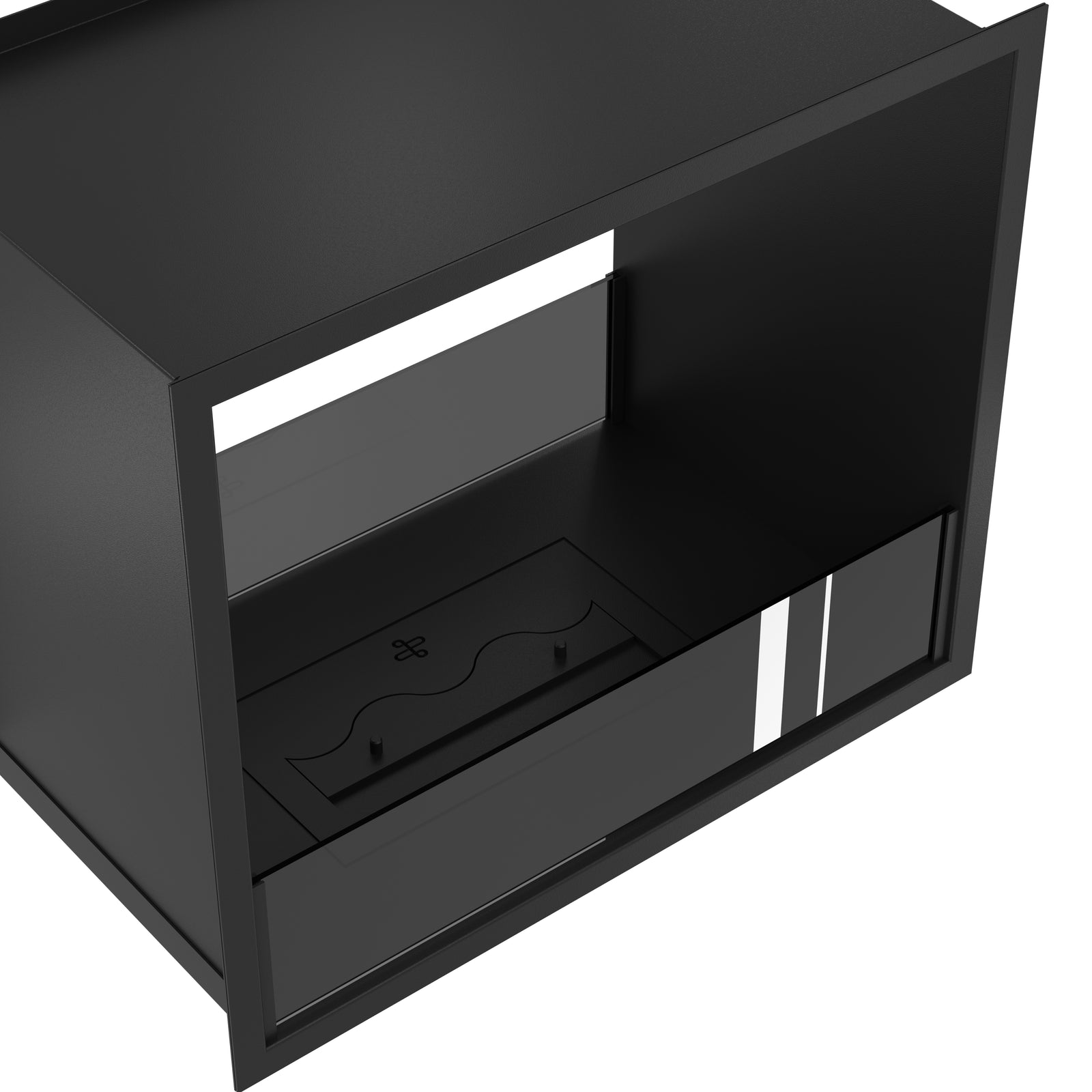 Fame See-Through Bio Ethanol Fireplace 60 cm