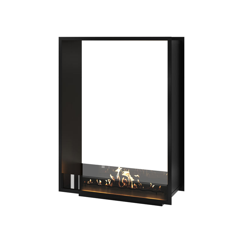 Fame Vertical See-Through Bio Ethanol Fireplace 100 x 100 cm